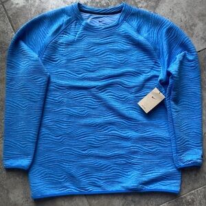 Nike Tour Dri-FIT Golf Crew Sweatshirt FD5835-435 Sky Blue Men's Size XL NEW PGA